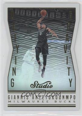 2016-17 Panini Studio - Defying Gravity #DG-GA - Giannis Antetokounmpo