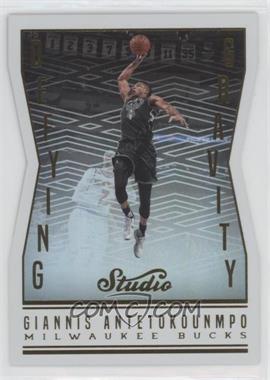 2016-17 Panini Studio - Defying Gravity #DG-GA - Giannis Antetokounmpo