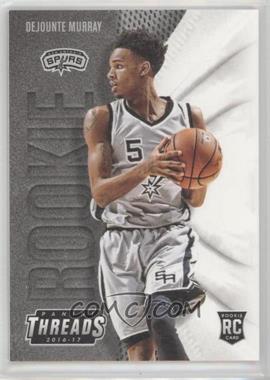 2016-17 Panini Threads - [Base] #212 - Leather Rookies - Dejounte Murray
