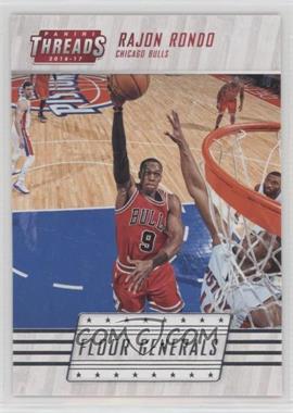 2016-17 Panini Threads - Floor Generals #15 - Rajon Rondo