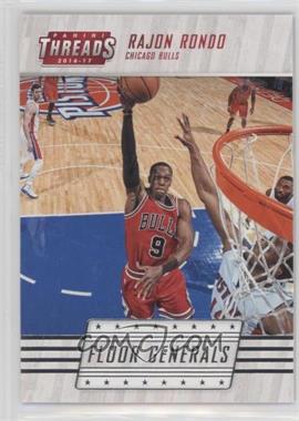 2016-17 Panini Threads - Floor Generals #15 - Rajon Rondo