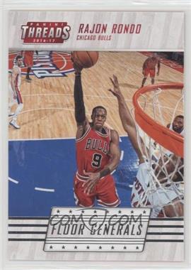 2016-17 Panini Threads - Floor Generals #15 - Rajon Rondo