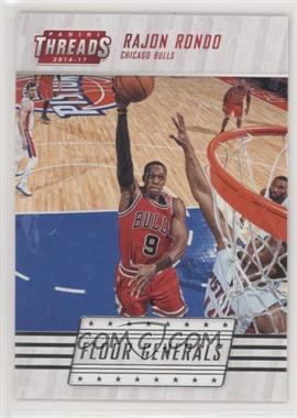 2016-17 Panini Threads - Floor Generals #15 - Rajon Rondo