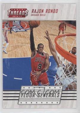 2016-17 Panini Threads - Floor Generals #15 - Rajon Rondo