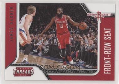 2016-17 Panini Threads - Front-Row Seat #22 - James Harden