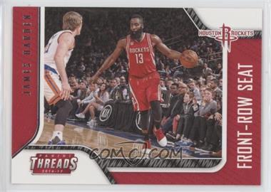 2016-17 Panini Threads - Front-Row Seat #22 - James Harden