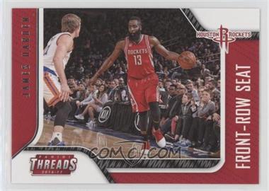 2016-17 Panini Threads - Front-Row Seat #22 - James Harden