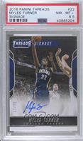 Myles Turner [PSA 8.5 NM‑MT+] #/75