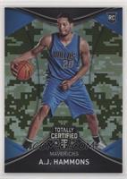 Rookies - A.J. Hammons #/25