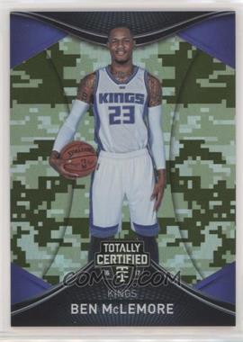 2016-17 Panini Totally Certified - [Base] - Camo #20 - Ben McLemore /25