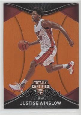 2016-17 Panini Totally Certified - [Base] - Orange #71 - Justise Winslow /60