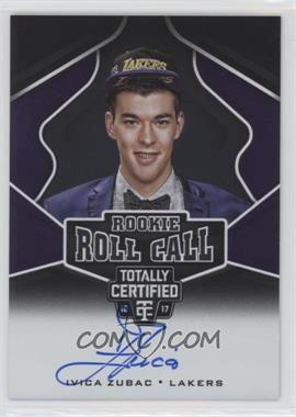 2016-17 Panini Totally Certified - Rookie Roll Call Autographs #30 - Ivica Zubac