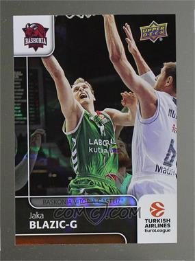 2016-17 Upper Deck Euroleague - [Base] - Patterned Rainbow #37 - Jaka Blazic