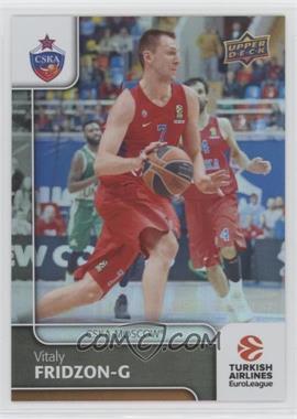 2016-17 Upper Deck Euroleague - [Base] - Rainbow #82 - Vitaly Fridzon