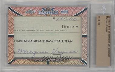 2016 Leaf Best of Basketball - Cut Signatures #_MAHA - Marques Haynes /119 [Uncirculated]