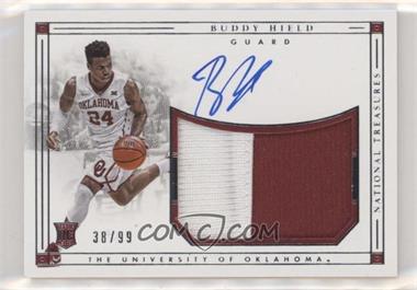 2016 Panini National Treasures Collegiate - [Base] #104.1 - College Material Signatures - Buddy Hield /99