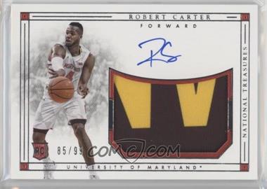 2016 Panini National Treasures Collegiate - [Base] #138 - College Material Signatures - Robert Carter /99