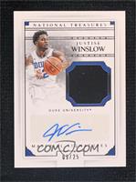 Material Signatures - Justise Winslow #/25