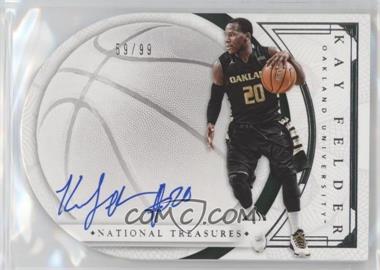 2016 Panini National Treasures Collegiate - Basketball Autographs #46 - Kay Felder /99