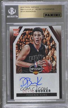 2016 Panini Player of the Day - Autographs #DB - Devin Booker /20 [Uncirculated]