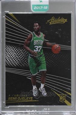 2017-18 Panini Absolute - [Base] #100 - Rookies - Semi Ojeleye [Uncirculated]