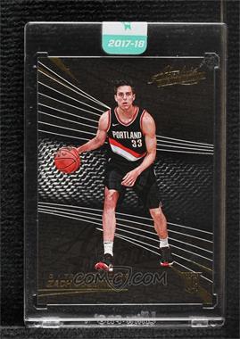 2017-18 Panini Absolute - [Base] #75 - Rookies - Zach Collins [Uncirculated]