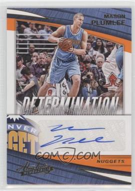 2017-18 Panini Absolute - Determination - Level 2 #D-MP - Mason Plumlee /25