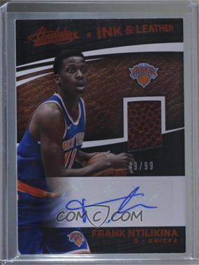 2017-18 Panini Absolute - Ink and Leather #IL-FN - Frank Ntilikina /99