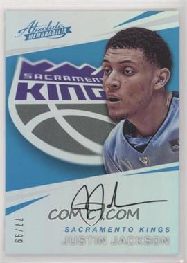 2017-18 Panini Absolute - Rookie Autographs #AR-JU - Justin Jackson /99