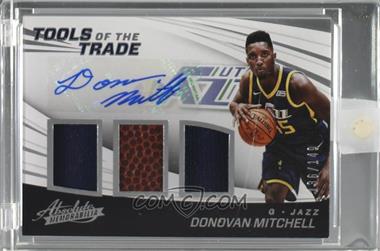 2017-18 Panini Absolute - Tools of the Trade Signatures Three Swatch #TT3-DM - Donovan Mitchell /149