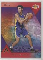 Rookie Variation - Lonzo Ball (Holding Ball) #/75
