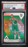 Rookie Base - Jayson Tatum (Dribbling Right Hand) [PSA 9 MINT]