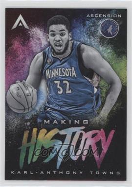 2017-18 Panini Ascension - Making History #MH10 - Karl-Anthony Towns