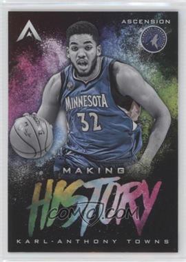 2017-18 Panini Ascension - Making History #MH10 - Karl-Anthony Towns