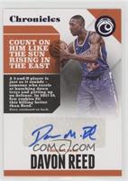 Davon Reed [Noted] #/49