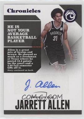 2017-18 Panini Chronicles - Autographs - Purple #CA-JAL - Jarrett Allen /49