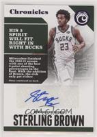 Sterling Brown #/49