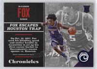 Rookies - De'Aaron Fox #/199