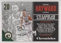 Gordon Hayward #/10