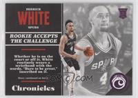 Rookies - Derrick White [EX to NM] #/99