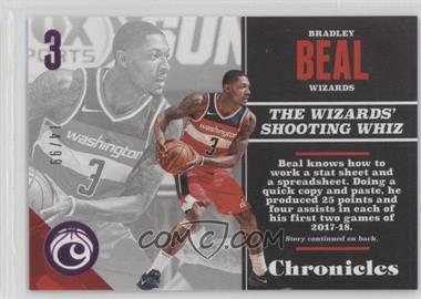 2017-18 Panini Chronicles - [Base] - Pink #81 - Bradley Beal /99