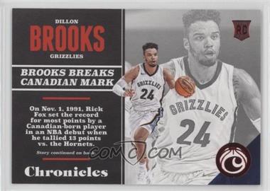 2017-18 Panini Chronicles - [Base] - Red #103 - Rookies - Dillon Brooks /299