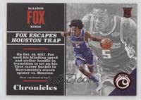 Rookies - De'Aaron Fox #/299