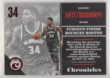 2017-18 Panini Chronicles - [Base] - Red #53 - Giannis Antetokounmpo /299