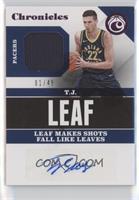 T.J. Leaf [EX to NM] #/49