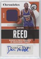 Davon Reed #/199