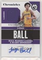 Lonzo Ball #/199