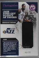 Derrick Favors [Noted] #/99