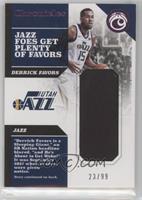 Derrick Favors #/99