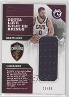 Kevin Love #/99